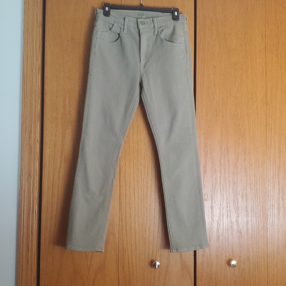MOTHER STASH MID RISE DAZZLER ANKLE WASH:OIL GREEN. /STYLE :10596-674/ SZ:28 ;32 - Picture 4 of 4